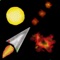 Orbit your spaceship around a star while avoiding incoming missiles