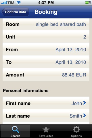 Hostels screenshot 2