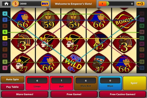 Emperor's Party Slots - Win As Big As Casino Emperor - FREE Spin The Wheel, Get Bonuses, Enjoy Amazing Slot Machine With 30 Win Lines! screenshot 3