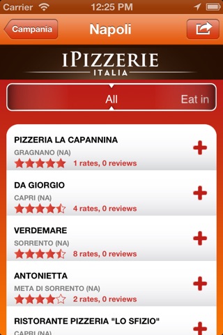 iPizzerie screenshot 4