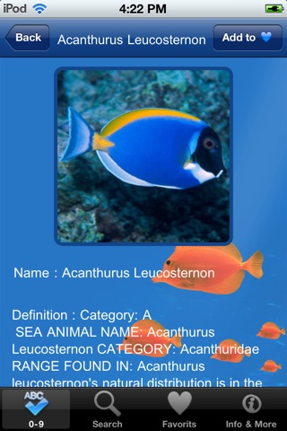 Marine Species of World screenshot 3