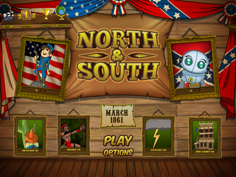 Скриншот из NORTH & SOUTH - The Game Lite