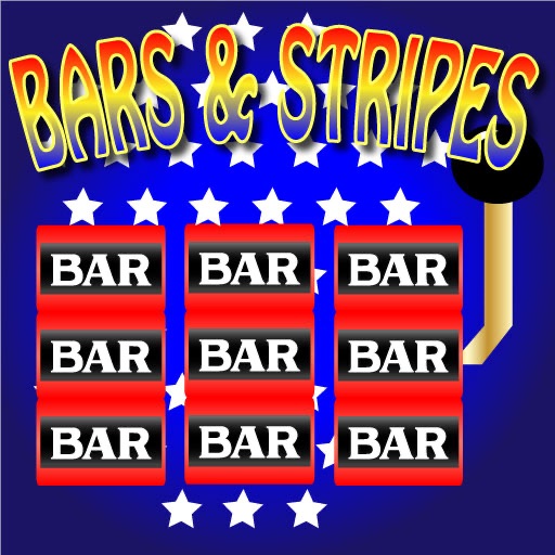 Bars and Stripes Slots Icon