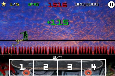 Atomic Shadow Skater Lite screenshot 2