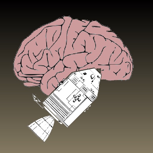 Rocket Brain Icon