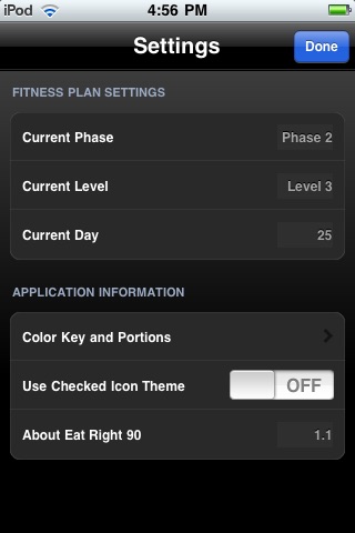 EatRight 90 - Nutrition log extreme fitness - Diet and exercise screenshot 2