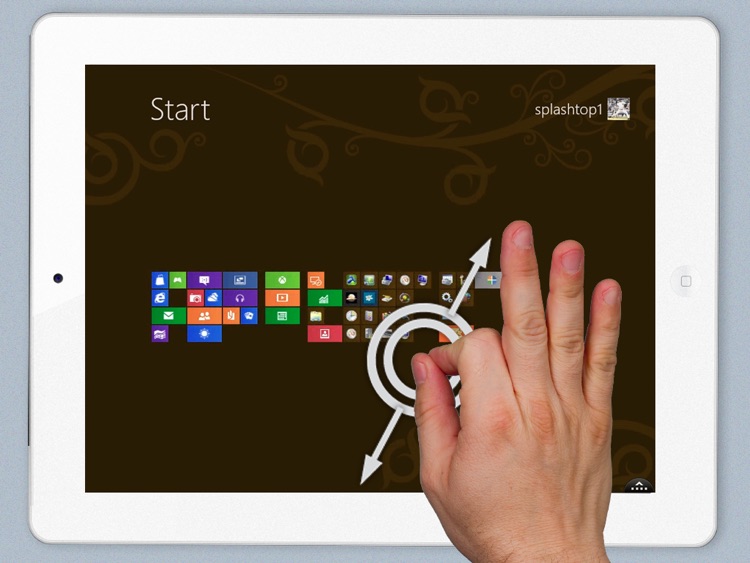 Win8 Metro Testbed - powered by Splashtop