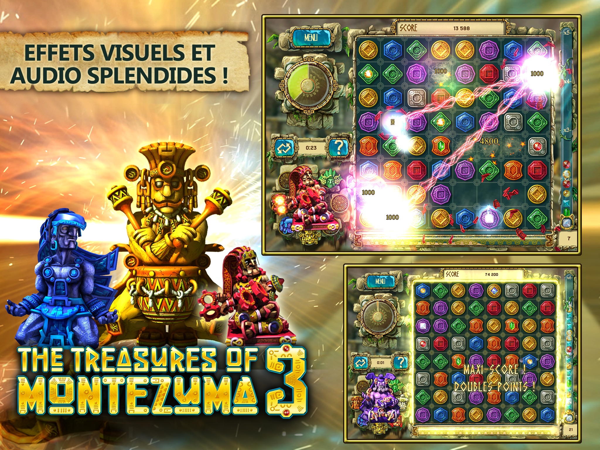 The Treasures of Montezuma 3 HD screenshot 2