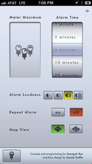 ‎Honk - Find Car, Parking Meter Alarm and Nearby Places Screenshot