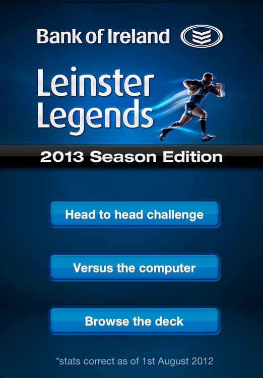 Leinster Legends 2013 Season Edition