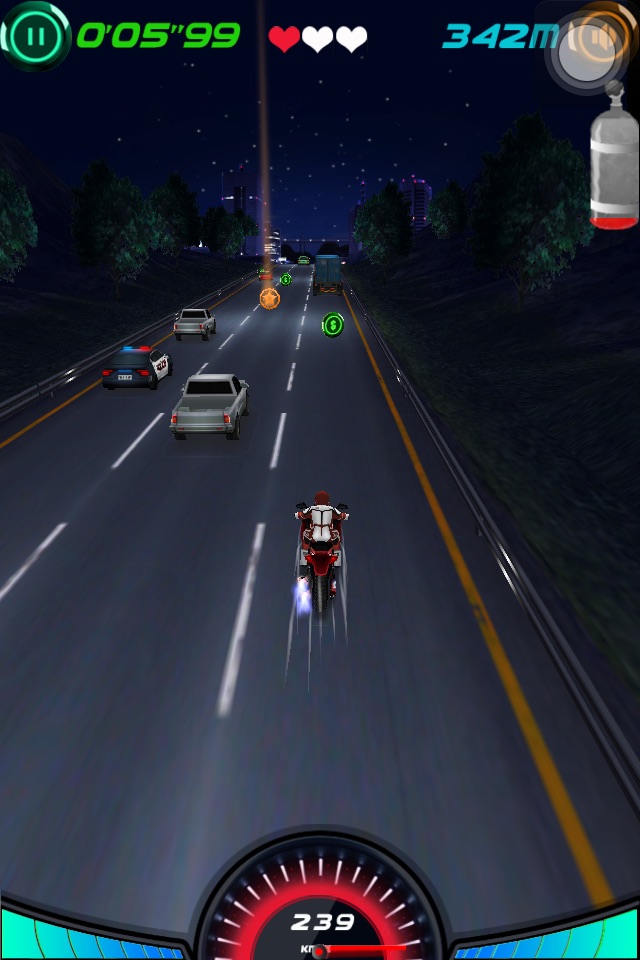 Speed Night Moto screenshot 2