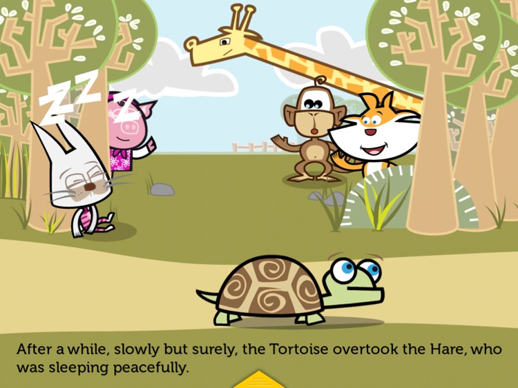 THE TORTOISE AND THE HARE. ITBOOK STORY-TOY. HD screenshot-3