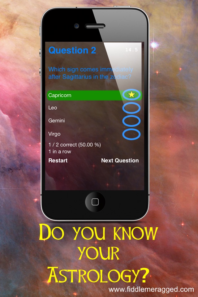 Quick Quiz - Astrological Signs screenshot 2