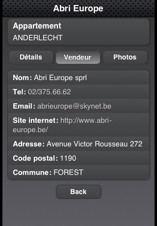 Abri Europe screenshot 3