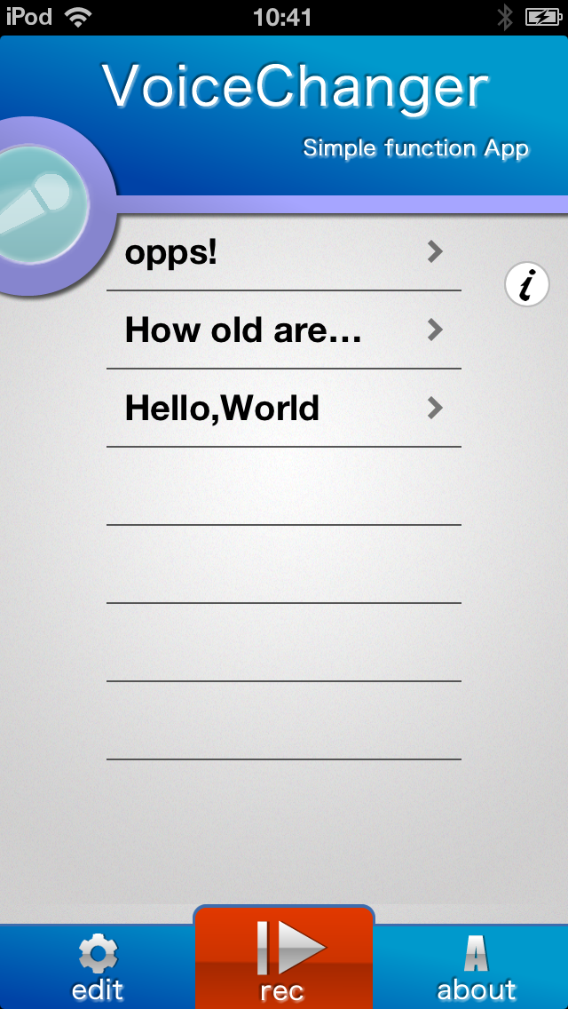 How to cancel & delete voice changer - record and play - from iphone & ipad 1