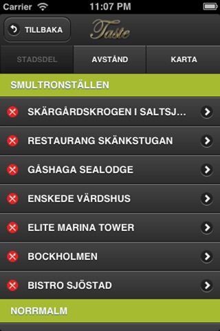 Taste Sverige screenshot 3