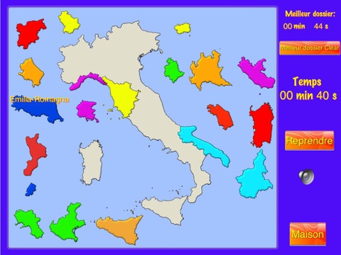 Italy Puzzle Map screenshot 3