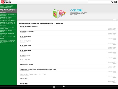 Conjur 2013 screenshot 2