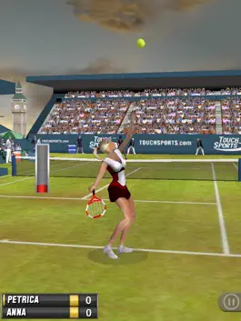 Game screenshot TouchSports Tennis 2012 HD apk