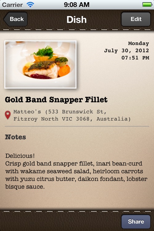Food Journal