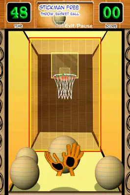 Game screenshot A Stickman Free Throw Basketball Game mod apk