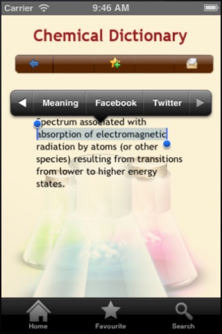 Chemical Dictionary screenshot 3