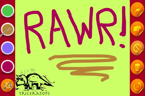 Color Mix (Dinosaur) - Learn Paint Colors by Mixing Paints & Drawing Dinosaurs for Preschool screenshot 4