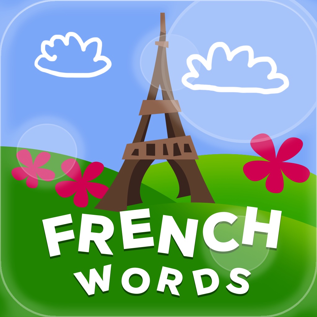 My first French words, French for children icon