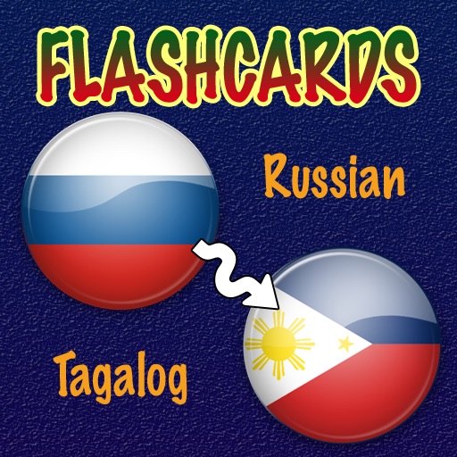 Russian Tagalog Flashcards icon