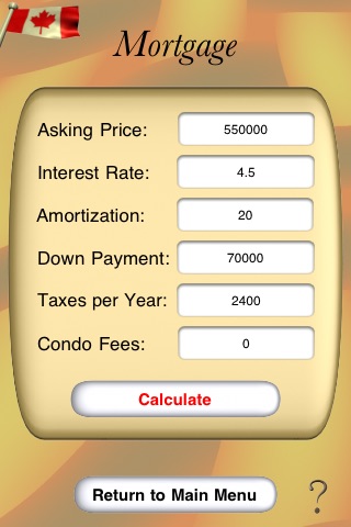 6 in 1 Real Estate Calculator screenshot 2