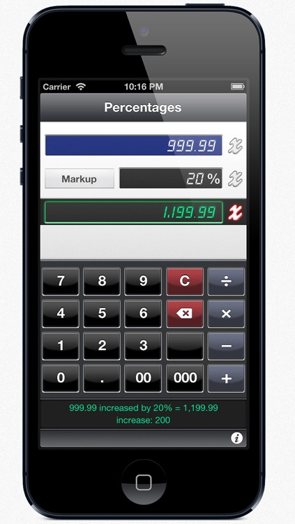 Percentages - 7 in 1 Easy Percentage Calculators by Paolo Grifantini