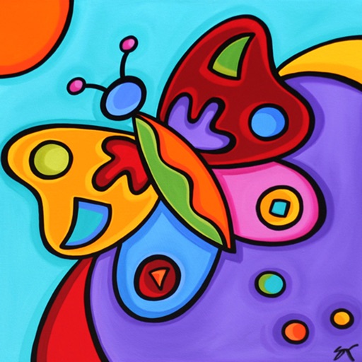 Pop Art Coloring By Sonya Paz iOS App