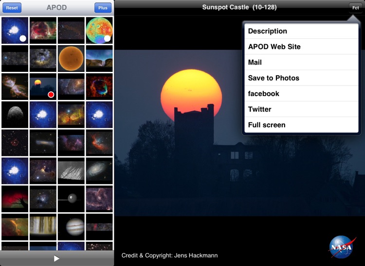 iAPOD HD : Astronomy Picture of the Day