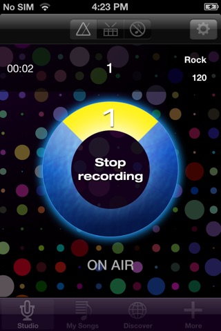 Just Singit !! Lite - Reverse Karaoke screenshot 2