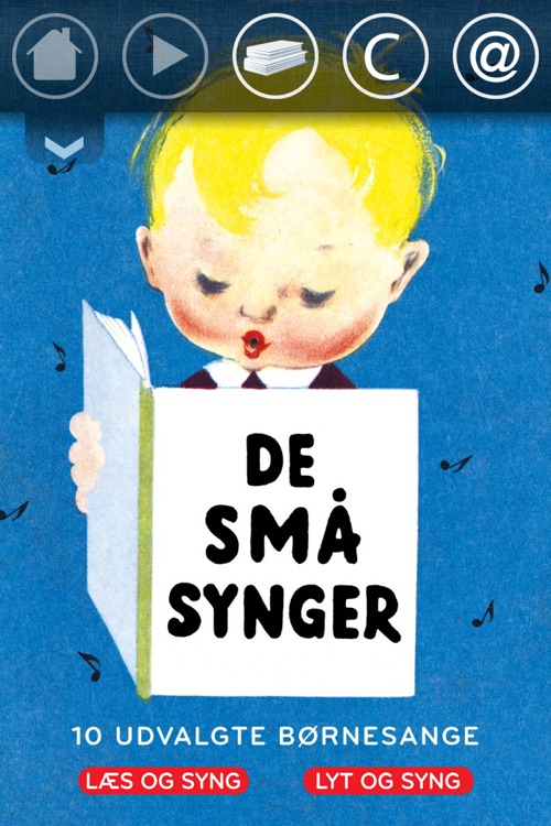 DE SMÅ SYNGER. 10 UDVALGTE SANGE