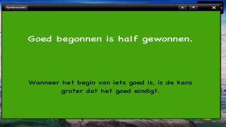 Screenshot #3 pour Spreekwoorden NL