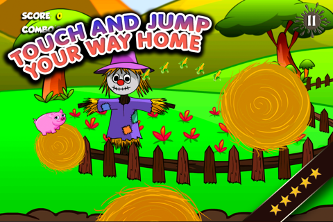 A Haystack Jump - Pinky Pig's Big Shot Day at the Farm Free screenshot 4