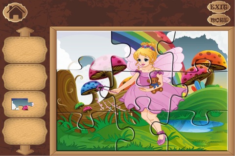 Beautiful Fairies Jigsaw Puzzle Game screenshot 2