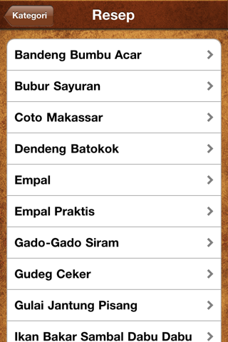 Buku Resep Screenshot