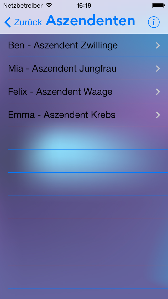 Aszendent Berechnen - Aszendenten bestimmen leicht gemacht Screenshot