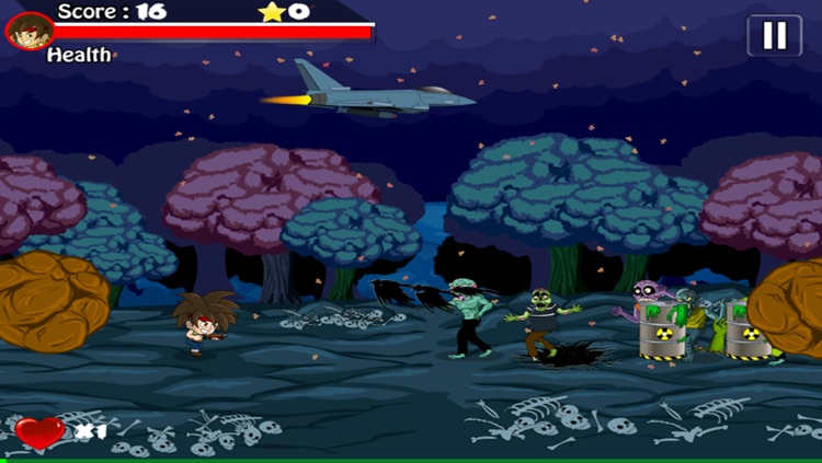 The Zombie Attack Arcade Lite Game screenshot-4