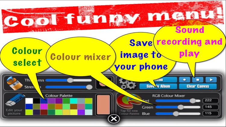 Dot to Dot finger paint : Kids funny with animals, cartoon and vehicle Baby Tools games for Preschool learning paint screenshot-4