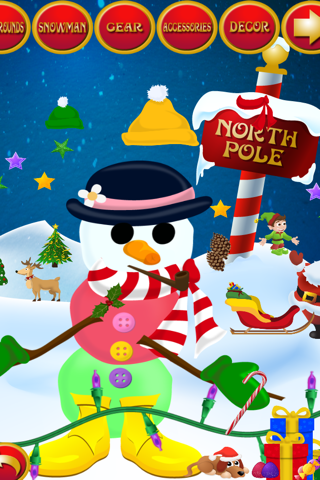 A Snowman Maker FREE screenshot 4