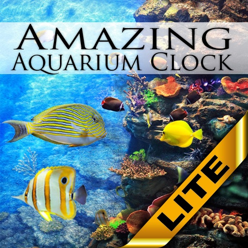 Amazing Aquarium Clock HD LITE icon