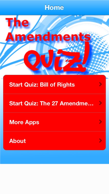 The Amendments Quiz