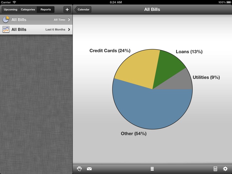 BillMinder for iPad - Bill Reminder and Organizer screenshot-4
