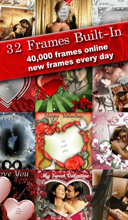 Love and Valentine's Day Frames screenshot-3