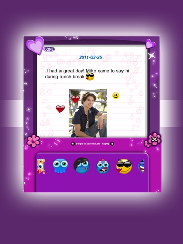 Amazing Secret Diary HD Lite screenshot 2