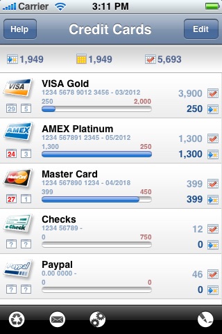 Credit Card Expense M... screenshot1