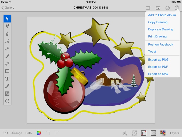 Vector Paint + DropBox Sync screenshot-4